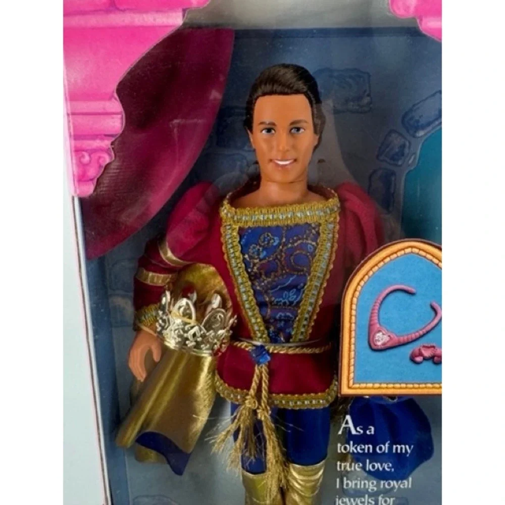 Vintage NEW Mattel 1997 Prince Ken Doll Rapunzel Barbie Collection